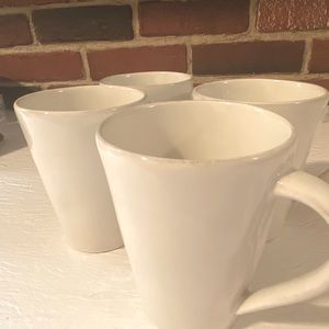Crate & Barrel Marin Mugs (set of 4)